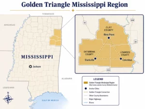 GoldenTriangleMap GoldenTriangleMap, PHI, Precision Hose Tupelo Mississippi, Precision Hose West Point Mississippi